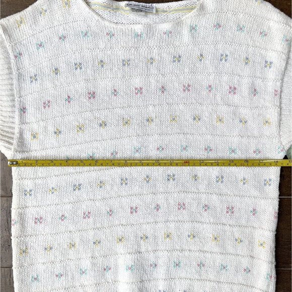 Vintage 1980s Jane Adams Sleeveless Sweater Vest Size M* 38 W/Original Tags - Picture 8 of 11